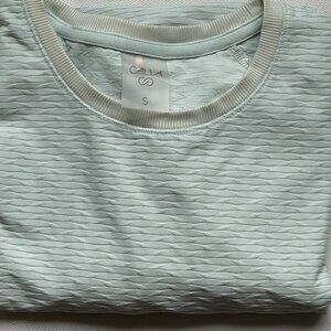 Calia Renew Long Sleeved Tee in Pale Pastel Green and Size S EUC!
